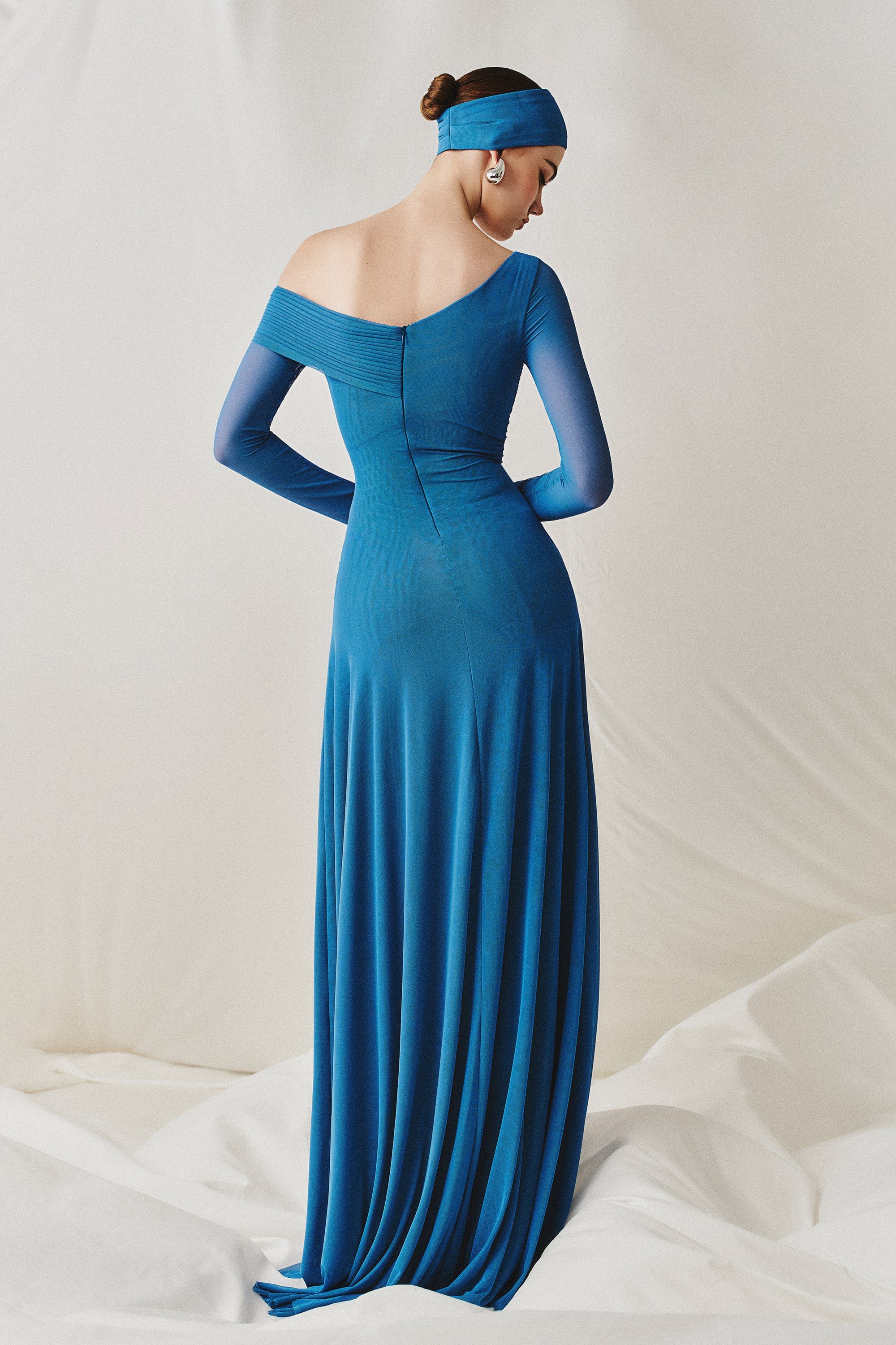 AZURA One-Shoulder Maxi Dress - Image 3
