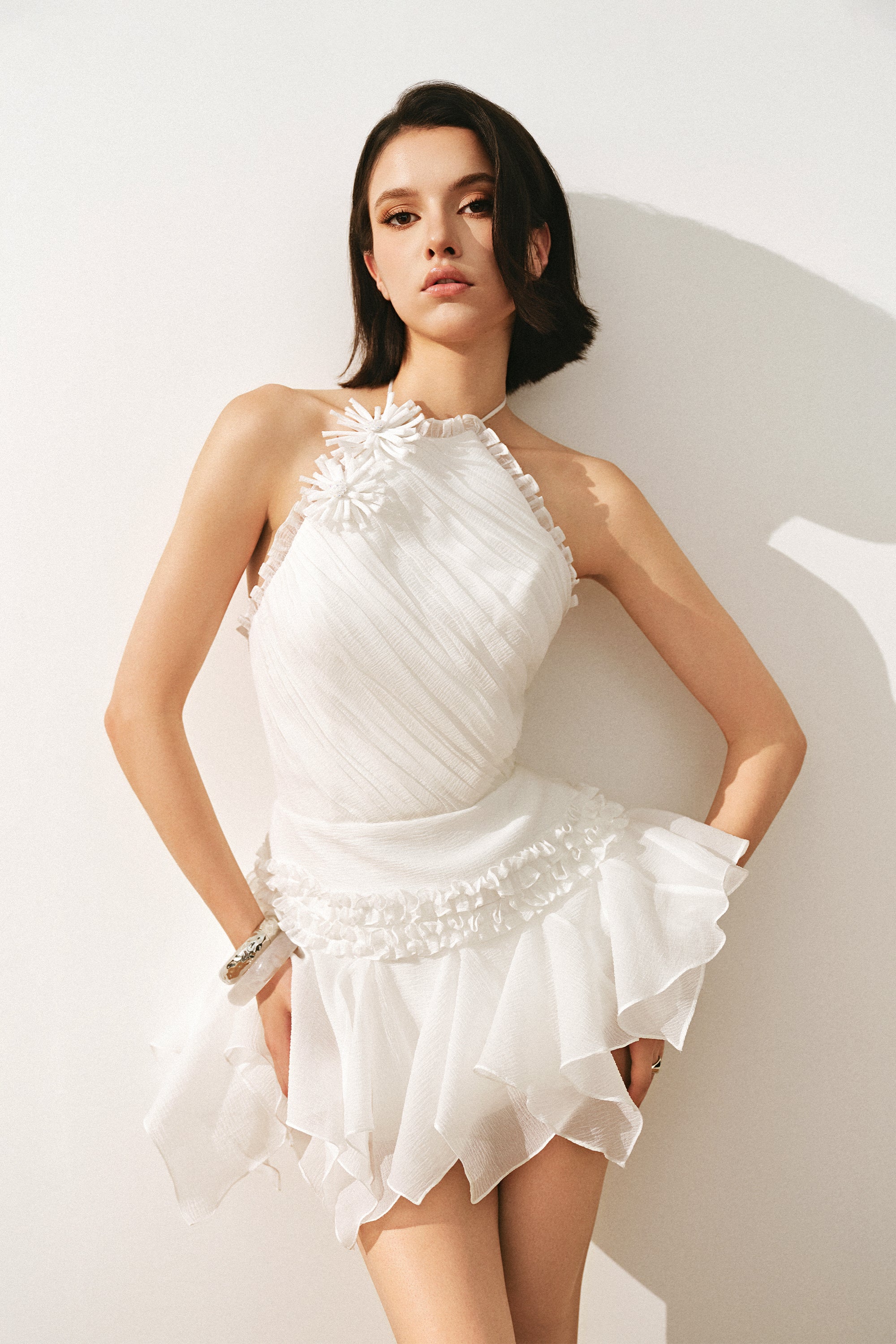 Claire Halter Mini Dress - Image 6