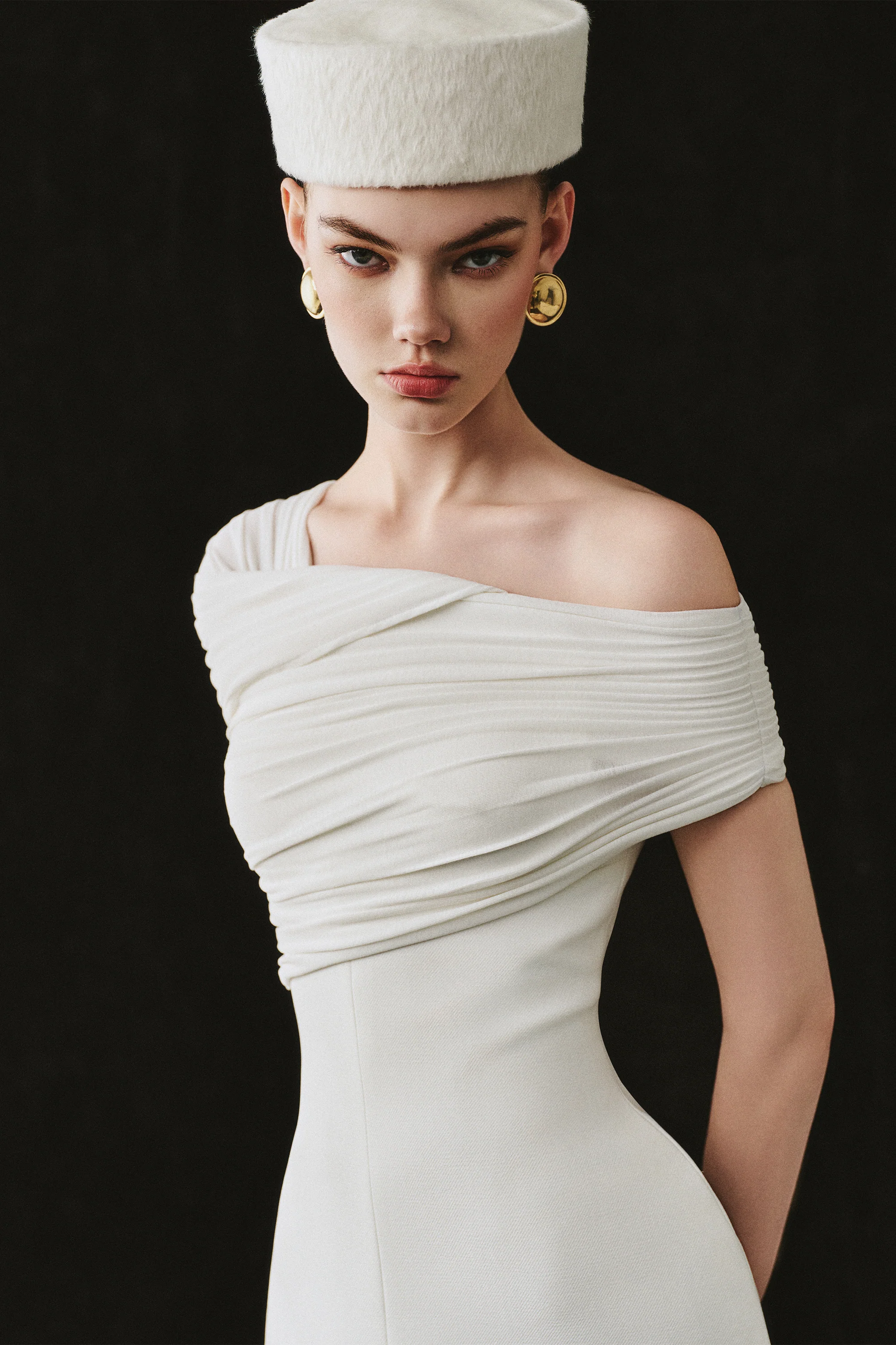 ESMARA Off-Shoulder Slit Maxi Dress - Image 6