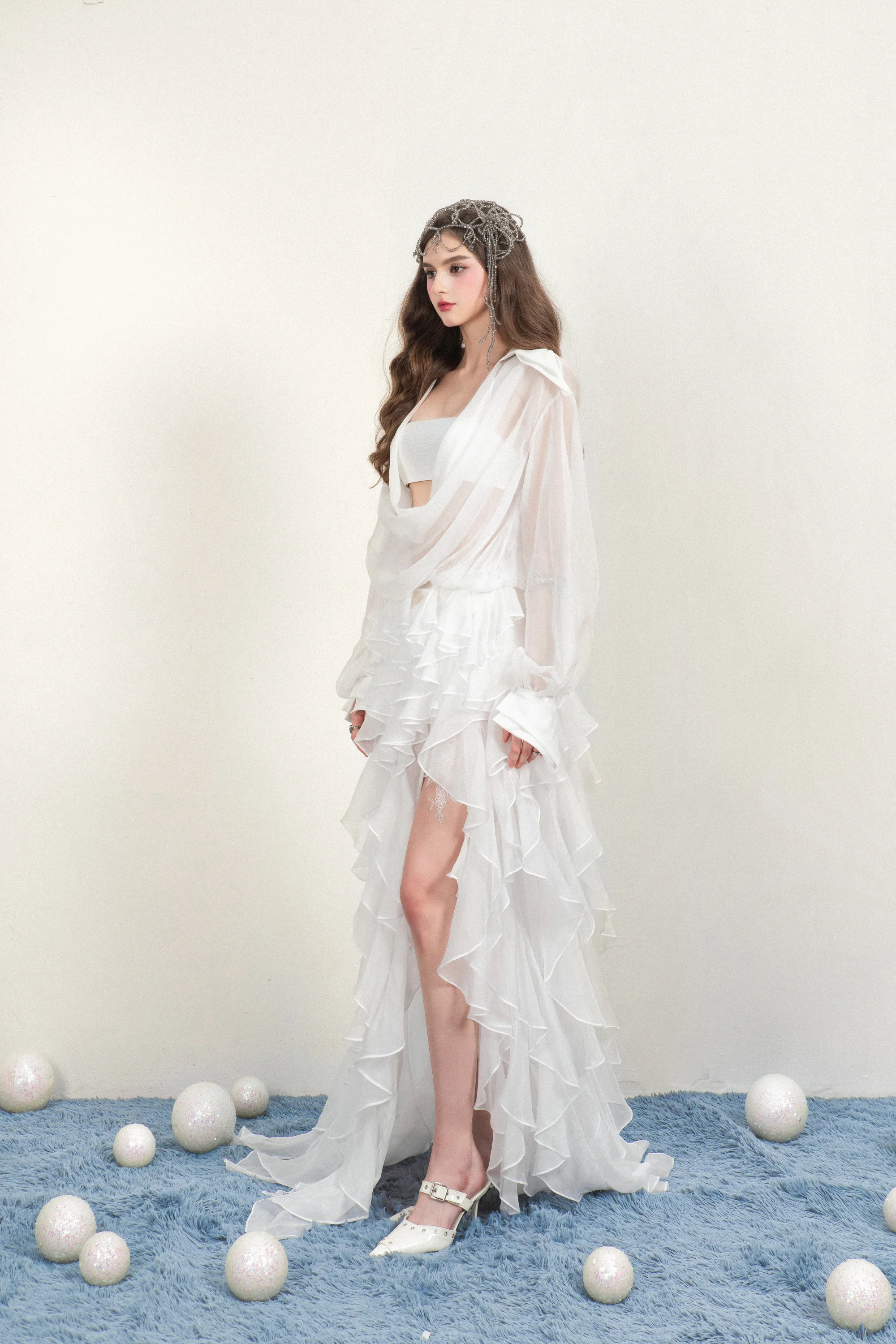 GALIE High-Low Dress - Image 12