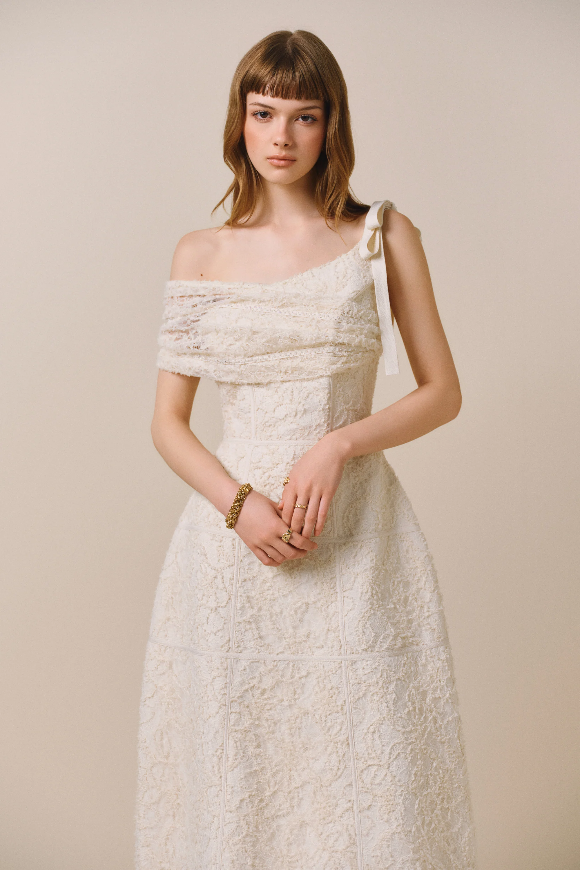 SILA One-shoulder Midi Dress - Image 4