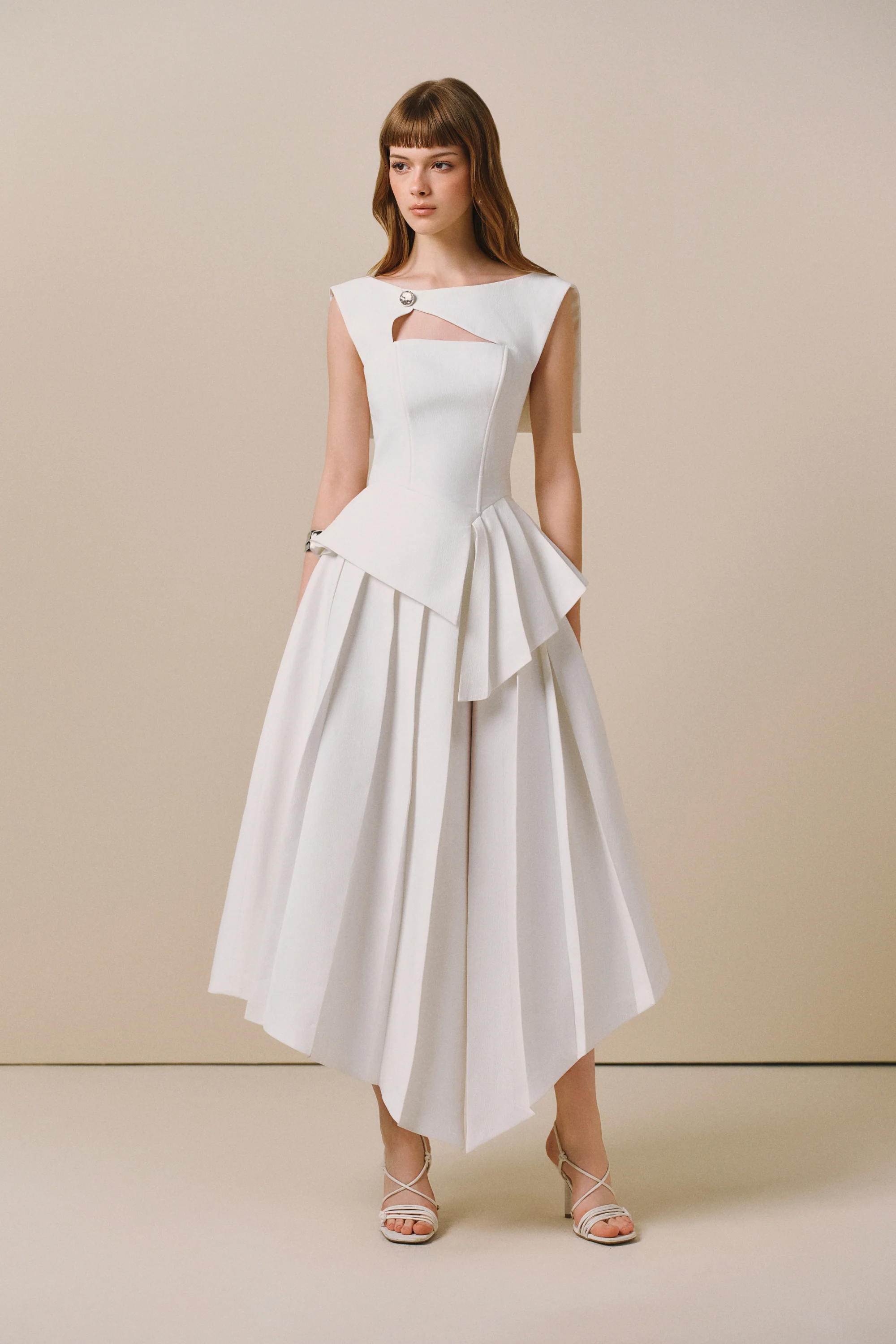 SOLER Cut-Out Midi Dress - Image 7