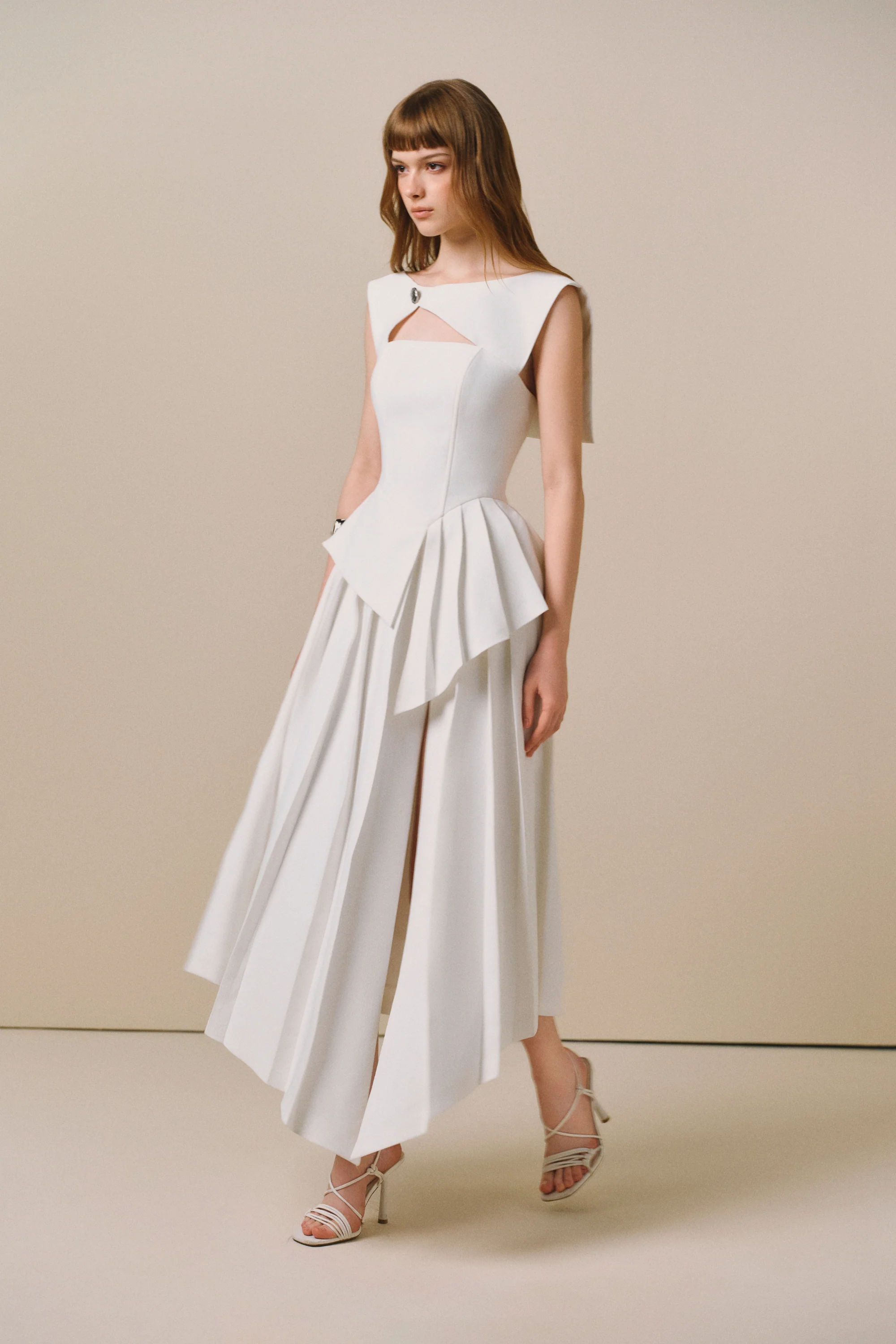 SOLER Cut-Out Midi Dress - Image 8