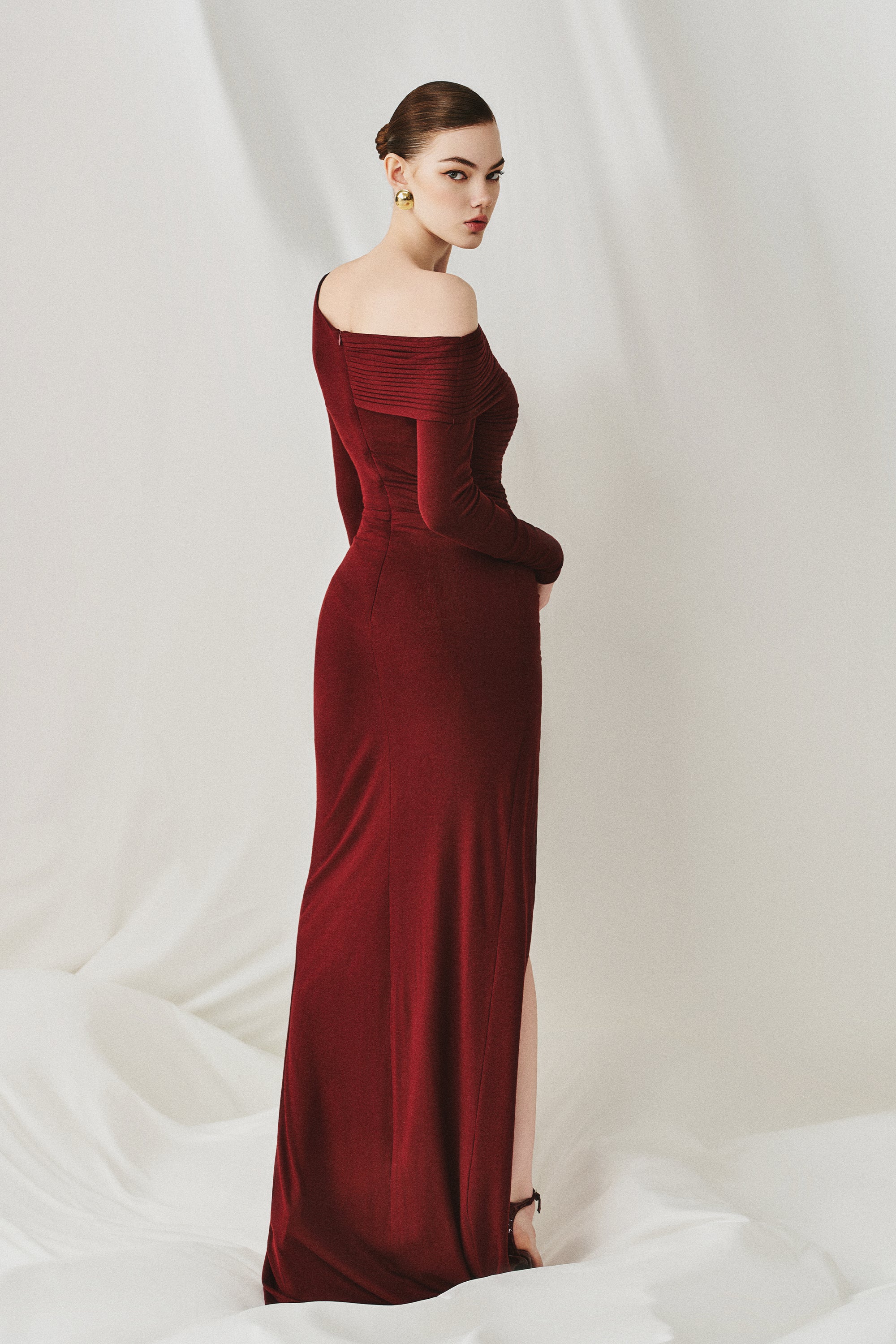 VIRELLA One-Shoulder Maxi Dress - Image 3